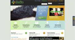 Desktop Screenshot of idigbio.org